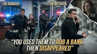YOU USED THEM TO ROB A BANK THEN DISAPPEARED