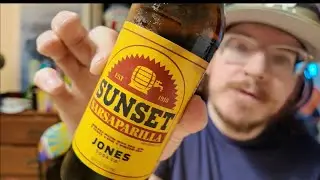 Sunset Sasparilla from Jones soda