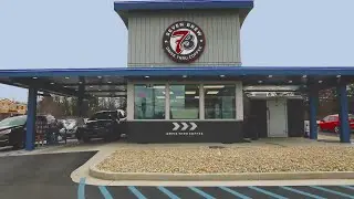 Visiting the new 7 Brew in Johnson City