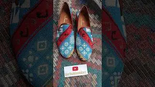 Handmade Turkish Kilim Loafers Size 43 &ndash; Microlight Sole Artisan Shoes