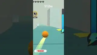 CRAZY BALL 3D - GAMES PLAYING -RACING NEONBALL - Rush Road Game - GAMES PLAYING - Along with Music