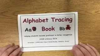 ABC Tracing Book Demonstration