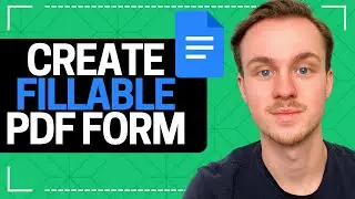 How to Create Fillable PDF in Google Docs