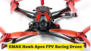 EMAX Hawk Apex FPV Racing Drone &mdash; Ultralight HDZero Racer for 4‑6S builds