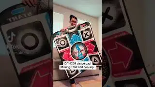 DIY DDR Dance pad. #foryou #fyp #foryoupage #ddr #stepmania #dancerevolution #dancedancerevolution