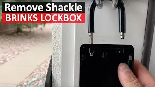 How To Remove Shackle on Brinks Key Lockbox | The DIY Guide | Ep 202