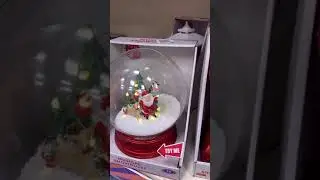 MUSICAL SNOWGLOBE IN B&M | SNOWGLOBE | B&M COME SHOP WITH ME