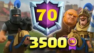 3500🏅Giant Double Prince In Top Ladder Gameplay - Clash Royale