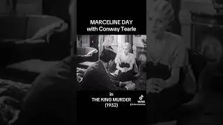 Marceline Day in THE KING MURDER (1932)! #classicfilm #filmhistory #foryou