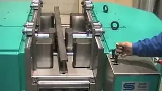 Profile straightening press