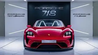 Совершенно новый Porsche 718 Boxster 2025 года &mdash; непревзойденные впечатления от вождения родстера!