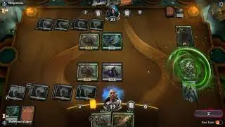 MTG Arena Competitive Constructed Rd 2 BG Rock vs BG Rock