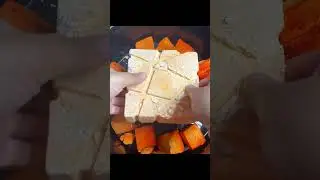 Simply Orange| Soft Reform| Crunchy Dyed Gym Chalk| ASMR| Oddly Satisfying|