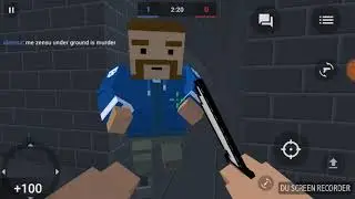 Играюю в маньяк в блок струй