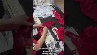 Bra manufacturing in China. #business #china #fashion #factory #bra
