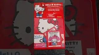 Panini Hello Kitty 50th Anniversary Sticker Collection OUT NOW  #hellokitty #paninistickers #shorts