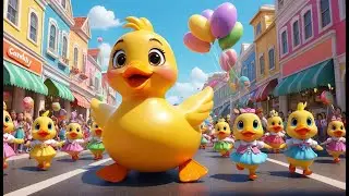 Five Little Candy Ducks | Fun Counting Song for Kids | Sweet Adventure Rhyme