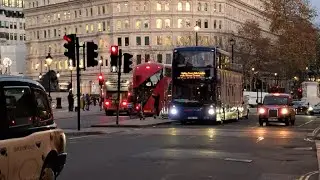 London, England Double Bus Ride | City Bus Tour 2022 | Bus routes #oxfordcircus #london #video