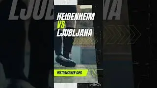 Historischer Sieg - Heidenheim vs Ljubljana #conferenceleague #1fch #heidenheim #fussballerwelt