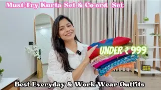 Stylish Kurta Set & Co-ord Set Under ₹999 l Dream Simple