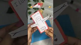 DIY Pop Up Hug Card #diy #trending #hugs
