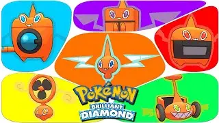 Pokemon Brilliant Diamond Shining Pearl-Gameplay Walkthrough Part 34-All Rotom Forms!
