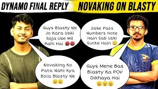 Dynamo Final Reply To Hydra Blasty | Dynamo On Novaking | Novaking Reply To Dynamo | End Hate