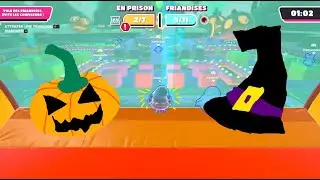 Je d&eacute;couvre la nouvelle map Halloween sur Fall Guys! - Clowy