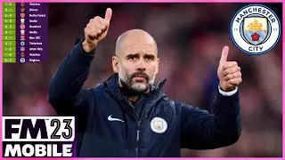 Pep Guardiola Tactic Manchester City FM 2023 Mobile