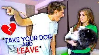 BREAK UP PRANK ON GIRLFRIEND! *SHE LEFT*