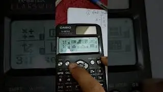 Remove word matrix from screen in calculator