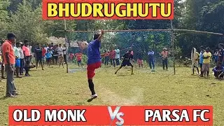 OLD MONK 🆚 PARSA FC // 1st round match penalty kick // bhudrughutu football match 2024 //