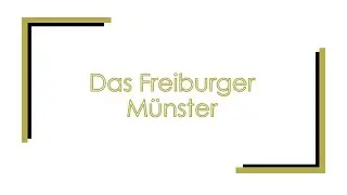 Das Freiburger M&uuml;nster