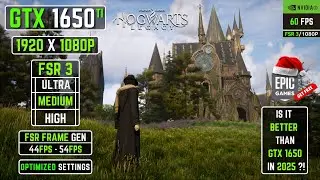 I Tested FREE Hogwarts Legacy on GTX 1650 Ti Laptop &ndash; Better Than GTX 1650?!