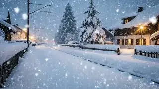 HOWLING WIND AND BLOWING SNOW ||NATURE SOUNDS FOR RELAXATION AND DEEP SLEEP #hlntherapy