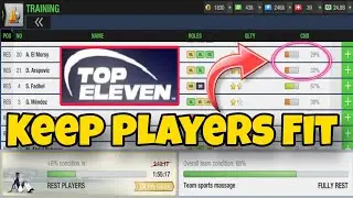 Maximize Player Fitness in Top Eleven 2025 with These Simple Hacks (with German Subtitles)