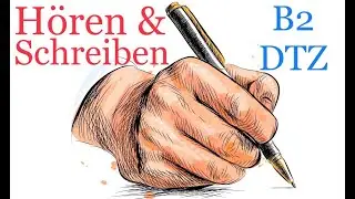 B2 DTB HÖREN & SCHREIBEN (B2 DEUTSCH-TEST FÜR DEN BERUF KAMPI)