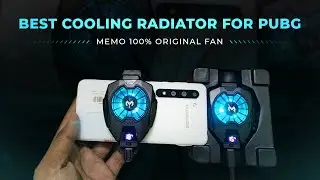 Unboxing Memo DL05 Cooling Fan | No Heatup & Lag Fix | Pubg Game Test