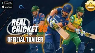 😘 Real Cricket 26 Official Trailer 🔥 RC 24 Update Launch | RC 26 Update #realcricket26 #rc26 #rc24