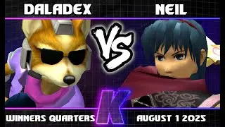 Kingston Kerfuffle 37 - Daladex vs Neil - Winners Quarters SSBM