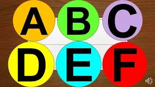 Изучаем английский алфавит для детей &mdash; канал LearnCarefullyKids