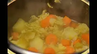 Pot&eacute;e l&eacute;gumes  au cookeo