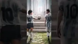 Lionel Messi penerus Maradona 🇦🇷