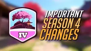 IMPORTANT Season 4 Ranked Changes | Overwatch