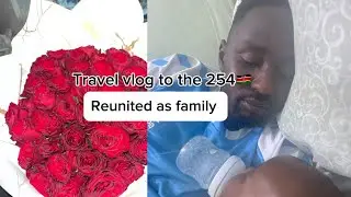 Travel with me to Kenya Baby Z First Time Meeting His  Dad Reaction| 