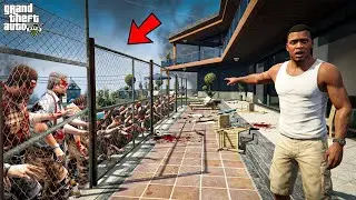 You WONT BELIEVE How Franklin Fights Zombies in GTA 5 Hardcore Mode