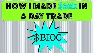 $BIOC day trade $620 profit | Learn To Trade For Free! | Stock Market | Blackbox Trading