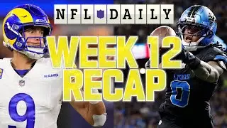 NFL Week 12 Recap of EVERY Game: Chiefs and Lions Survive, Eagles Collapse and Stafford's Statement