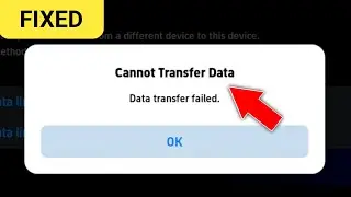 efootball Cannot Transfer Data Problem || Fix Cannot Transfer Data on efootball || solved