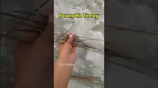 patang ke teelay. how to make kite sticks. #shorts